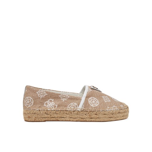Espadryle Guess FLJDNN FAL14 Beżowy ze sklepu eobuwie.pl w kategorii Espadryle damskie - zdjęcie 182032424