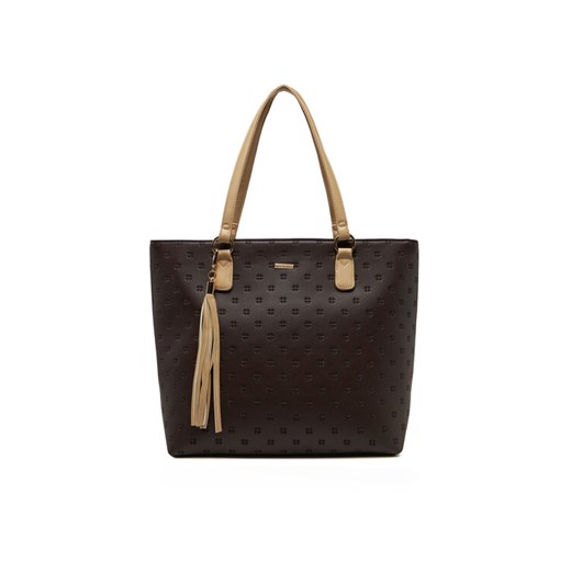 Torebka WITTCHEN 99-4Y-207-4 Brązowy ze sklepu eobuwie.pl w kategorii Torby Shopper bag - zdjęcie 182032450