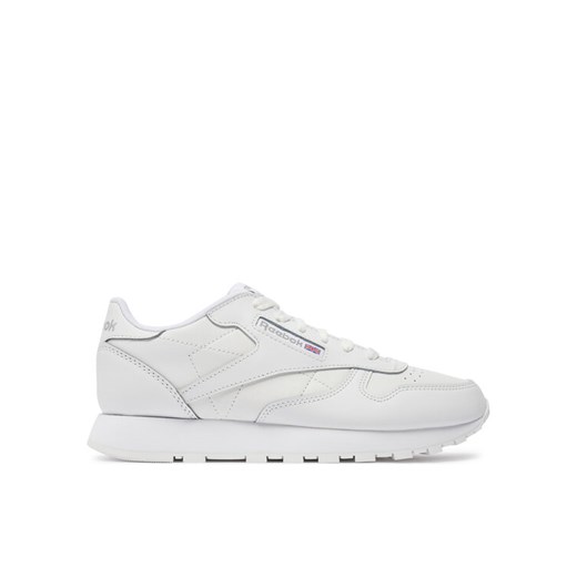 Sneakersy Reebok Classic Leather GZ6097 Biały ze sklepu eobuwie.pl w kategorii Buty sportowe dziecięce - zdjęcie 182032510