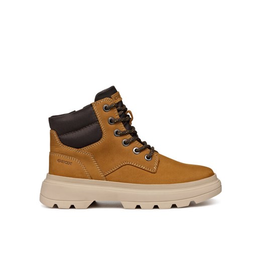 Trapery Geox J Kiddartah Boy J46M9A 032FU C2286 S Brązowy ze sklepu eobuwie.pl w kategorii Buty zimowe dziecięce - zdjęcie 182032691