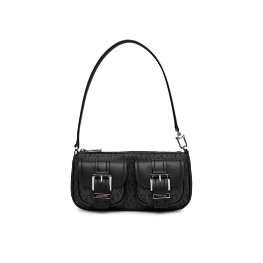 Torebka MICHAEL Michael Kors Zoe 32S5SZCU1V Czarny ze sklepu eobuwie.pl w kategorii Listonoszki - zdjęcie 182032731