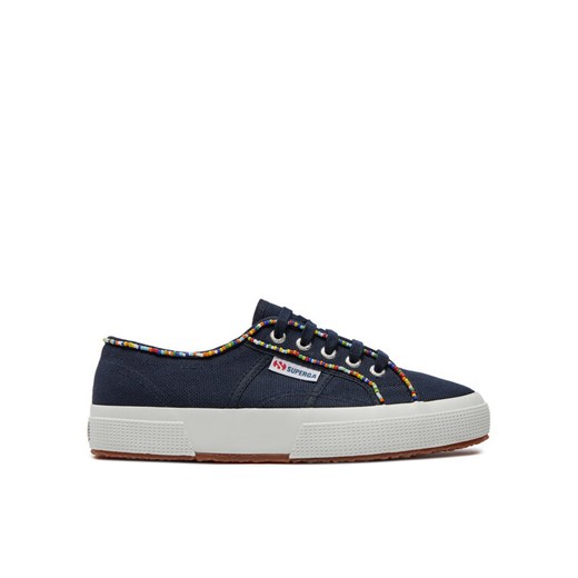 Tenisówki Superga Multicolor Beads 2750 S31352W Granatowy ze sklepu eobuwie.pl w kategorii Trampki damskie - zdjęcie 182032740
