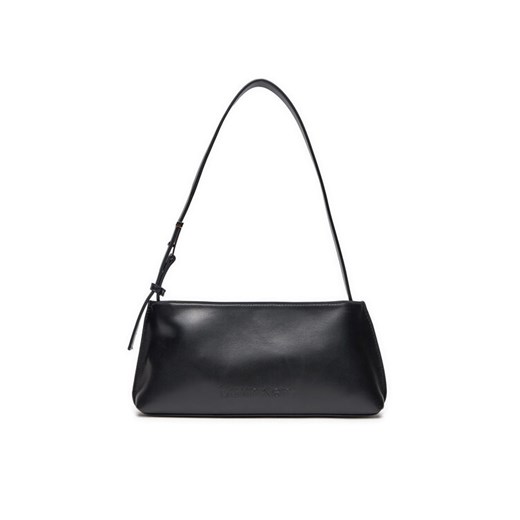 Torebka Calvin Klein Embossed Logo K60K612550 Czarny ze sklepu eobuwie.pl w kategorii Torebki damskie - zdjęcie 182032914