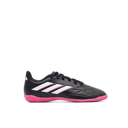 Buty do piłki nożnej adidas COPA PURE.4 IN J GY9034 Czarny ze sklepu eobuwie.pl w kategorii Buty sportowe dziecięce - zdjęcie 182032943