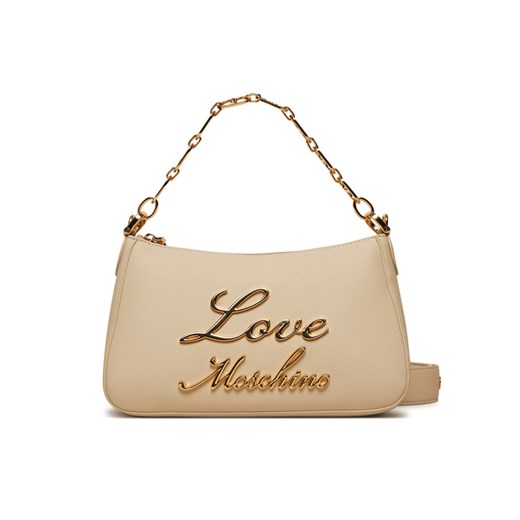 Torebka LOVE MOSCHINO JC4313PP0LKK0110 Beżowy ze sklepu eobuwie.pl w kategorii Torebki damskie - zdjęcie 182032974