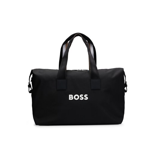 Torba weekendowa BOSS Catch 3.0 Holdall 50511942 Czarny ze sklepu eobuwie.pl w kategorii Torby sportowe - zdjęcie 182033021