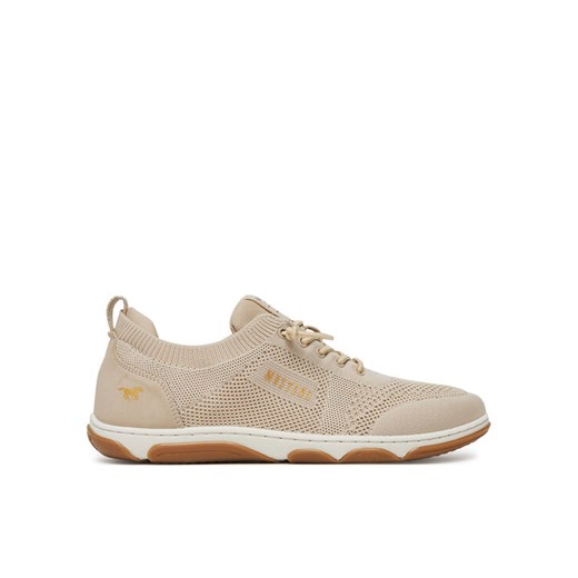 Sneakersy Mustang 1488-303 Beżowy ze sklepu eobuwie.pl w kategorii Buty sportowe damskie - zdjęcie 182033092