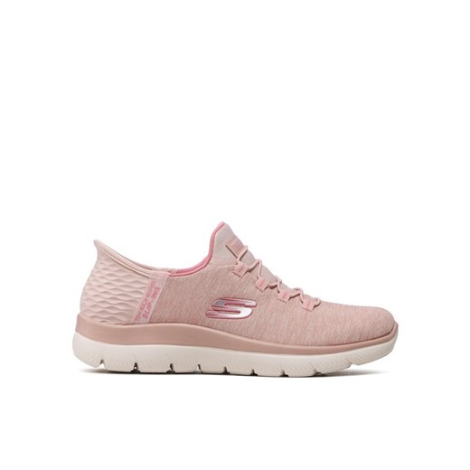 Sneakersy Skechers Dazzling Haze 149937/ROS Różowy ze sklepu eobuwie.pl w kategorii Buty sportowe damskie - zdjęcie 182033160