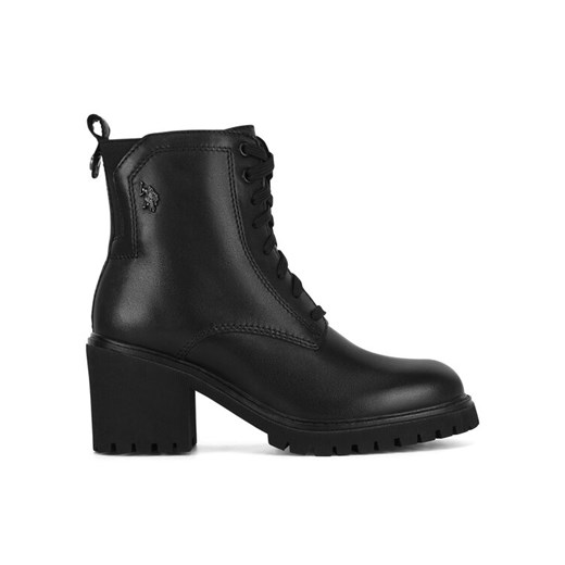 Botki U.S. Polo Assn. MILVA001W/DLE1 Czarny ze sklepu eobuwie.pl w kategorii Botki - zdjęcie 182033174