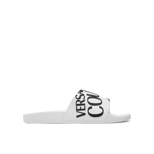 Klapki Versace Jeans Couture 77YA3SQ1 71352 Biały ze sklepu eobuwie.pl w kategorii Klapki męskie - zdjęcie 182033183