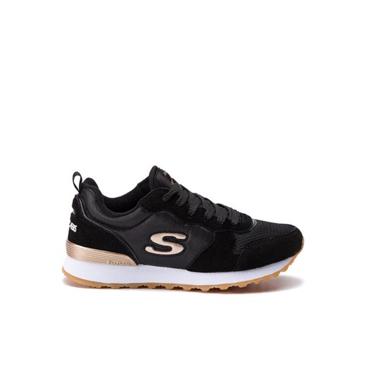 Sneakersy Skechers Goldn Gurl 111/BLK Czarny ze sklepu eobuwie.pl w kategorii Buty sportowe damskie - zdjęcie 182033203