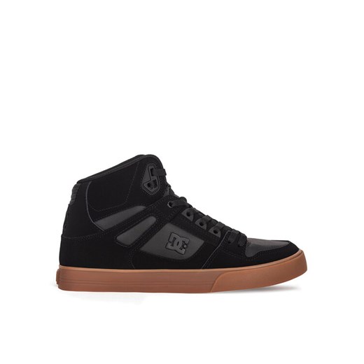 Sneakersy DC PURE HIGH-TOP WC ADYS400043-BGM Czarny ze sklepu eobuwie.pl w kategorii Buty sportowe męskie - zdjęcie 182033293