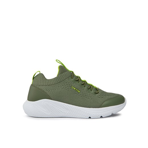 Sneakersy Geox J Sprintye Boy J25GBA 0006K C0914 S Khaki ze sklepu eobuwie.pl w kategorii Buty sportowe dziecięce - zdjęcie 182033342