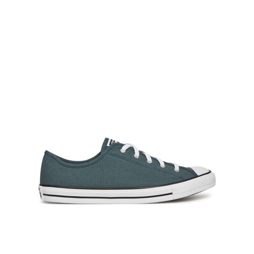 Trampki Converse Chuck Taylor All Star Dainty A12566C Zielony ze sklepu eobuwie.pl w kategorii Trampki damskie - zdjęcie 182033382