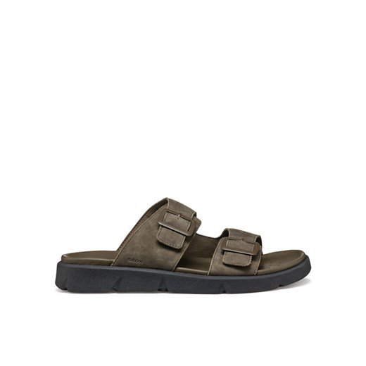 Klapki Geox U Xand 2S U46BGA 00032 C3009 Khaki ze sklepu eobuwie.pl w kategorii Klapki męskie - zdjęcie 182033423