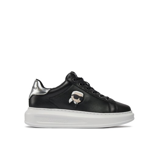 Sneakersy KARL LAGERFELD KL62530N Czarny ze sklepu eobuwie.pl w kategorii Trampki damskie - zdjęcie 182033483