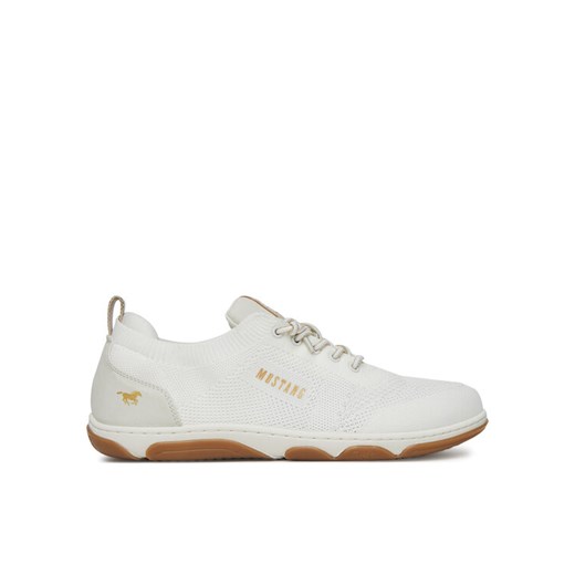 Sneakersy Mustang 1488-303 Biały ze sklepu eobuwie.pl w kategorii Buty sportowe damskie - zdjęcie 182033502