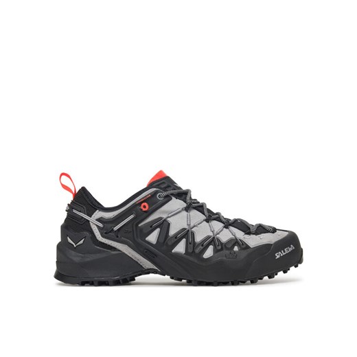 Trekkingi Salewa Wildfire Edge 0000061347 Szary ze sklepu eobuwie.pl w kategorii Buty trekkingowe damskie - zdjęcie 182033504