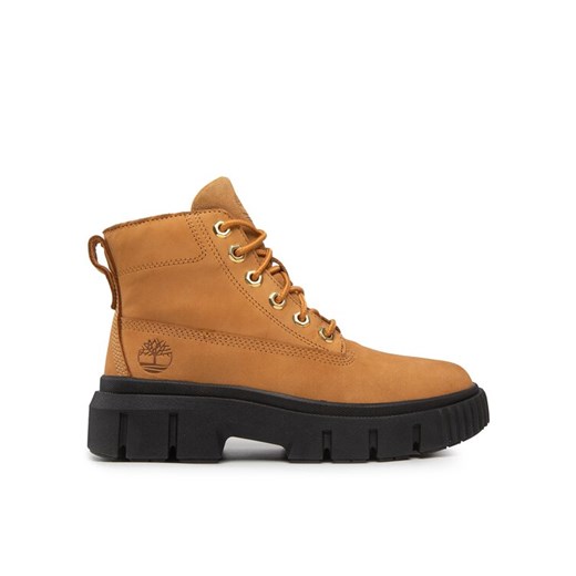 Botki Timberland Greyfield Leather Boot TB0A5RP4231 Brązowy ze sklepu eobuwie.pl w kategorii Botki - zdjęcie 182033530