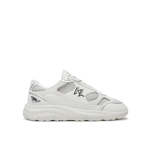 Sneakersy KARL LAGERFELD KL63620 Biały ze sklepu eobuwie.pl w kategorii Buty sportowe damskie - zdjęcie 182033531