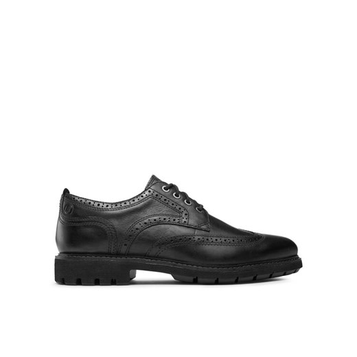 Półbuty Clarks Batcombe Far 261734387 Czarny ze sklepu eobuwie.pl w kategorii Buty eleganckie męskie - zdjęcie 182033630