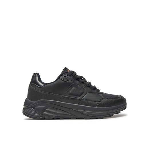 Sneakersy Björn Borg R1300 Runner Low W BJ229039CW Czarny ze sklepu eobuwie.pl w kategorii Buty sportowe damskie - zdjęcie 182033690