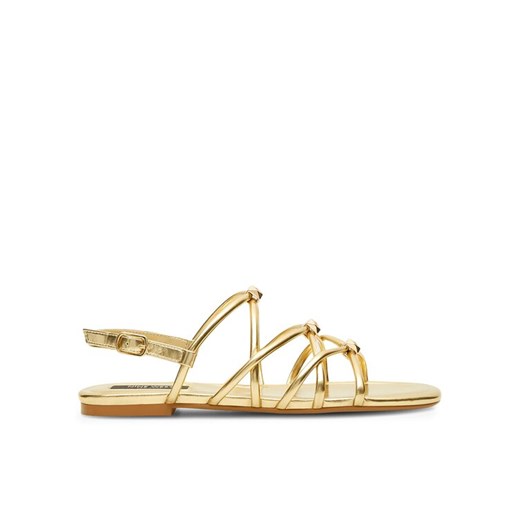 Sandały Nine West 123AL1737 Złoty ze sklepu eobuwie.pl w kategorii Sandały damskie - zdjęcie 182033743