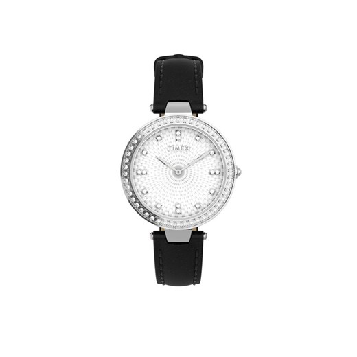 Zegarek Timex City TW2V45200 Czarny ze sklepu eobuwie.pl w kategorii Zegarki - zdjęcie 182033843