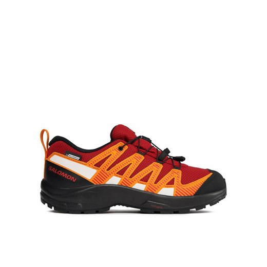 Sneakersy Salomon Xa Pro V8 Climasalomon™ Waterproof L47283800 Czerwony ze sklepu eobuwie.pl w kategorii Buty trekkingowe dziecięce - zdjęcie 182033911