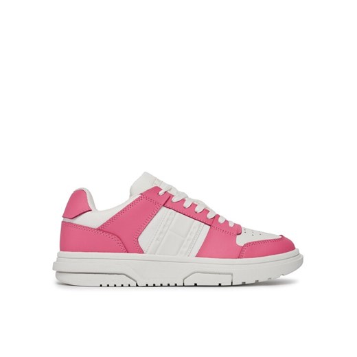 Sneakersy Tommy Jeans Tjw Skate Sneaker Mat Mix EN0EN02501 Różowy ze sklepu eobuwie.pl w kategorii Buty sportowe damskie - zdjęcie 182034011