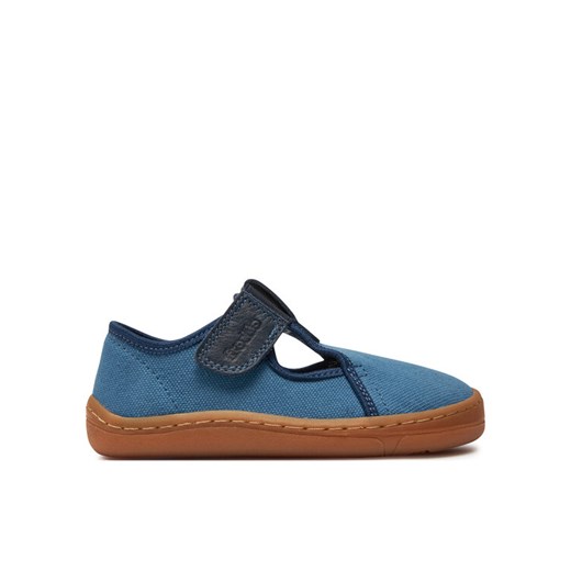 Tenisówki Froddo Barefoot Canvas T G1700380-1 S Niebieski ze sklepu eobuwie.pl w kategorii Trampki dziecięce - zdjęcie 182034012