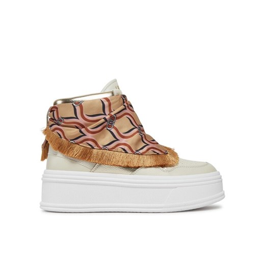 Sneakersy Liu Jo Selma 02 BF3131 PX406 Beżowy ze sklepu eobuwie.pl w kategorii Buty sportowe damskie - zdjęcie 182034062
