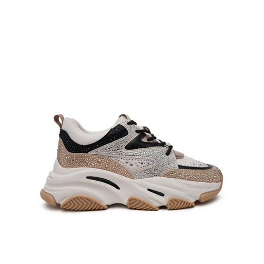 Sneakersy Steve Madden Privy SM19000082 Beżowy ze sklepu eobuwie.pl w kategorii Buty sportowe damskie - zdjęcie 182034161