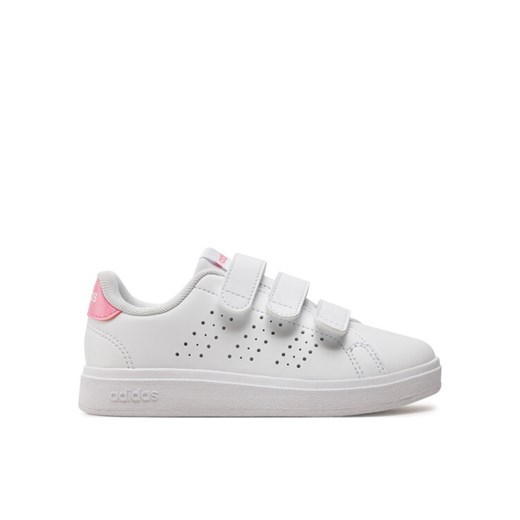 Sneakersy adidas Advantage Base 2.0 ID1305 Biały ze sklepu eobuwie.pl w kategorii Buty sportowe dziecięce - zdjęcie 182034213