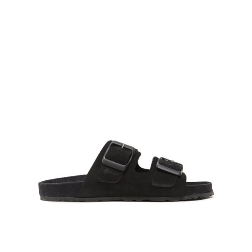 Klapki Manebi Traveler Nordic Sandals K 1.0 RT Czarny ze sklepu eobuwie.pl w kategorii Klapki damskie - zdjęcie 182034261