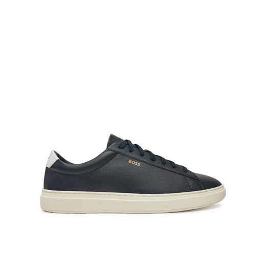 Sneakersy BOSS Kieran 50536480 Granatowy ze sklepu eobuwie.pl w kategorii Buty sportowe męskie - zdjęcie 182034262