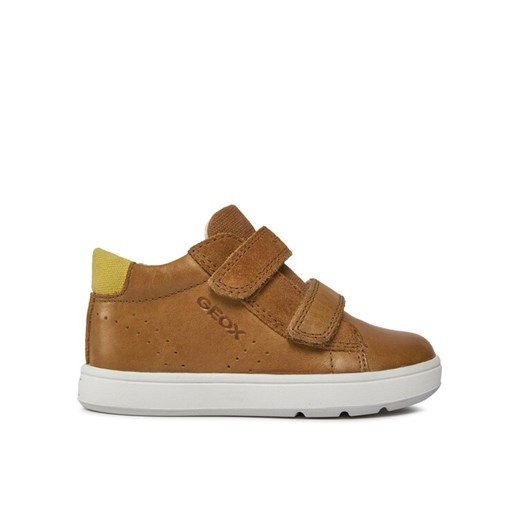 Sneakersy Geox B Biglia Boy B044DD 0CL22 C5G2Q Brązowy ze sklepu eobuwie.pl w kategorii Trampki dziecięce - zdjęcie 182034330