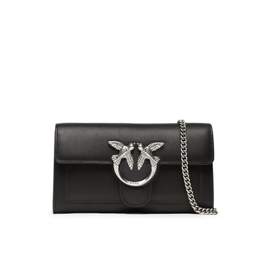 Torebka Pinko Love One Wallet C PE 23 PLTT 100062 A0F1 Czarny ze sklepu eobuwie.pl w kategorii Kopertówki - zdjęcie 182034333