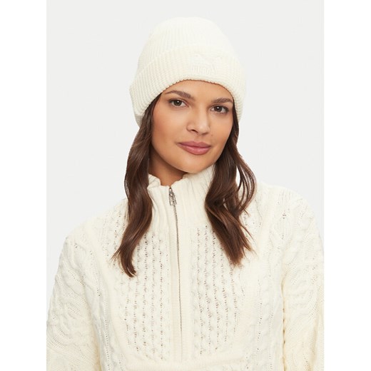 Czapka Puma Classics Mid Fit Beanie 025677 02 Écru ze sklepu eobuwie.pl w kategorii Czapki zimowe damskie - zdjęcie 182034420
