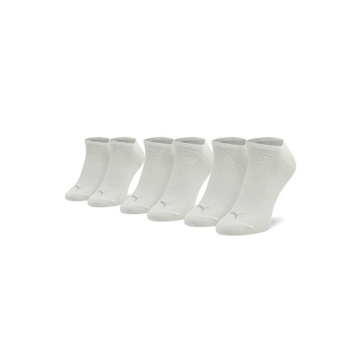 Zestaw 3 par niskich skarpet unisex Puma 906807 54 Beżowy ze sklepu eobuwie.pl w kategorii Skarpetki damskie - zdjęcie 182034434