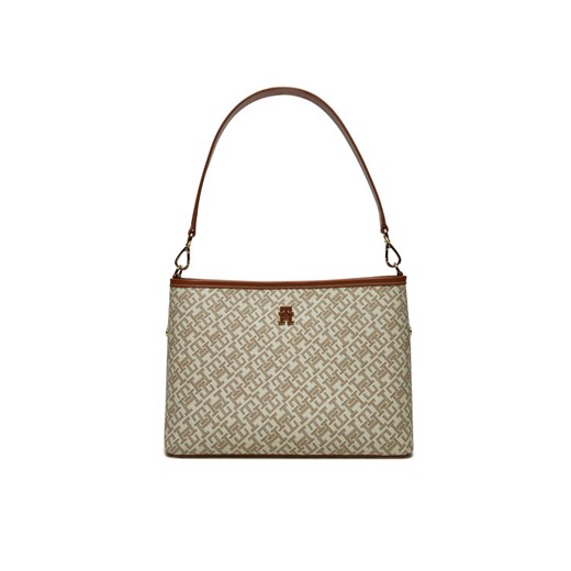 Torebka Tommy Hilfiger AW0AW17342 Beżowy ze sklepu eobuwie.pl w kategorii Torebki damskie - zdjęcie 182034450