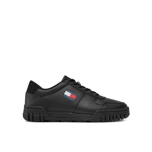Sneakersy Tommy Jeans Tjm Cupsole Ess EM0EM01396 Czarny ze sklepu eobuwie.pl w kategorii Buty sportowe męskie - zdjęcie 182034551