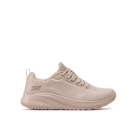 Sneakersy Skechers Face Off 117209/NUDE Beżowy ze sklepu eobuwie.pl w kategorii Buty sportowe damskie - zdjęcie 182034580
