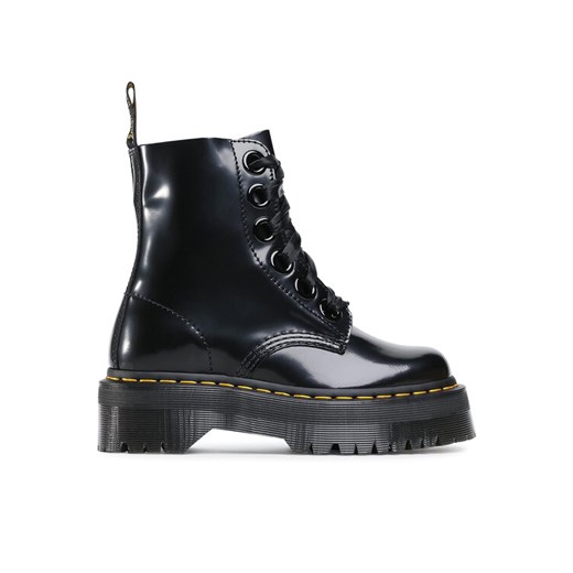 Glany Dr. Martens Molly 24861001 Czarny ze sklepu eobuwie.pl w kategorii Workery damskie - zdjęcie 182034701