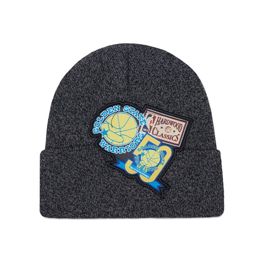 Czapka Mitchell & Ness Logo Patch HCFK4341 Czarny ze sklepu eobuwie.pl w kategorii Czapki zimowe męskie - zdjęcie 182034733