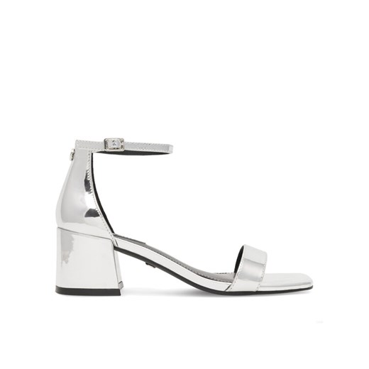 Sandały Nine West ERMINA FF-2308 Srebrny ze sklepu eobuwie.pl w kategorii Sandały damskie - zdjęcie 182034760