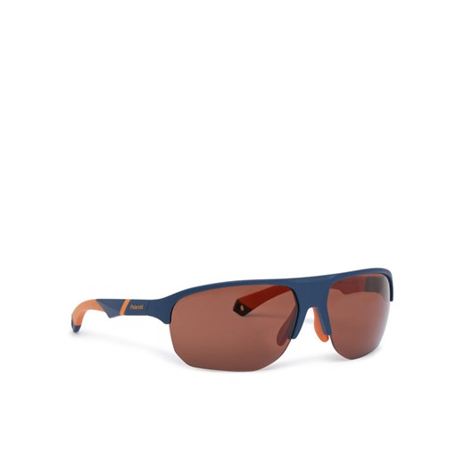 Okulary przeciwsłoneczne Polaroid PLD 7059/S 207857 Niebieski ze sklepu eobuwie.pl w kategorii Okulary przeciwsłoneczne męskie - zdjęcie 182034872