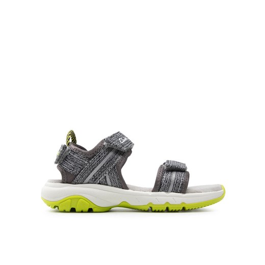 Sandały Clarks Expo Sea K 261647977 S Szary ze sklepu eobuwie.pl w kategorii Sandały dziecięce - zdjęcie 182034982