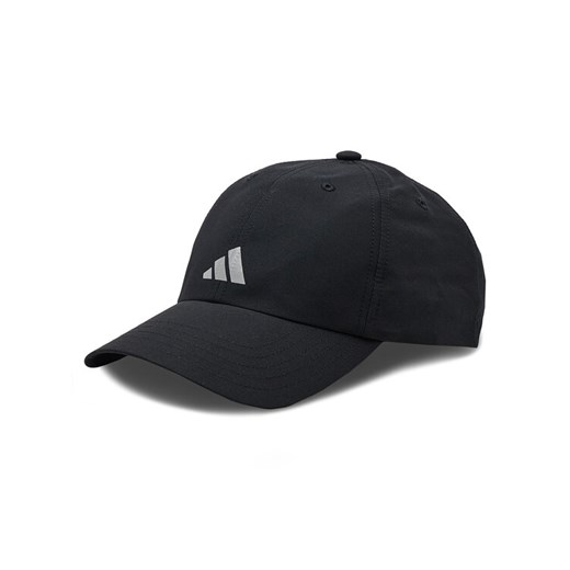 Czapka z daszkiem adidas Running Essentials AEROREADY Six-Panel Baseball Cap HT6353 Czarny ze sklepu eobuwie.pl w kategorii Czapki z daszkiem damskie - zdjęcie 182034994