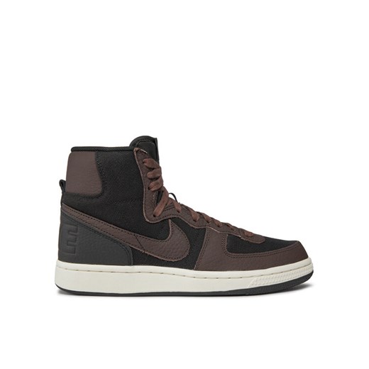 Sneakersy Nike Terminator High Se FD0654 001 Brązowy ze sklepu eobuwie.pl w kategorii Buty sportowe męskie - zdjęcie 182035044